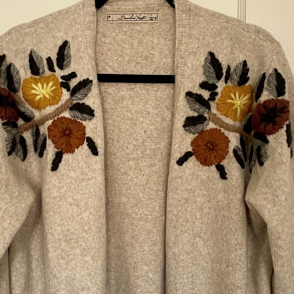 Boundless North embroidered cardigan